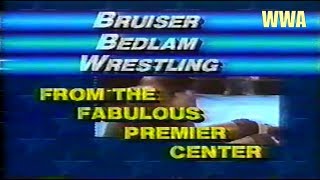 WWA Bruiser Bedlam Wrestling  1987 [upl. by Esiralc]