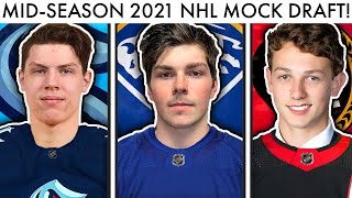 MIDSEASON 2021 NHL MOCK DRAFT TOP 20 Prospect Rankings amp PowerSabresKrakenSenators Rumors [upl. by Stranger]