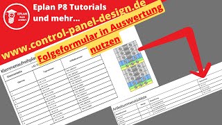 Klemmenaufreihplan mit Artikelsummenstückliste in EPLAN erstellen [upl. by Hector631]