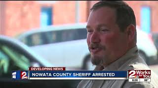 Nowata County Sheriff arrested [upl. by Anehs]