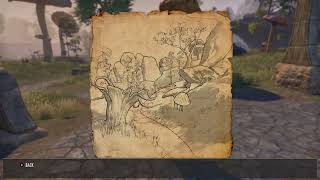 Vvardenfell Treasure map 4 in The Elder Scrolls Online ESO [upl. by Hcab281]