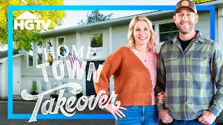 A Football Coach’s ULTIMATE Home Makeover  Home Town Takeover  HGTV [upl. by Fenton]