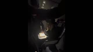 Sanz Klausenburg NY Rebbe Davening On The Plane On The way To E Israel  Elul 5783 [upl. by Ynatterb]