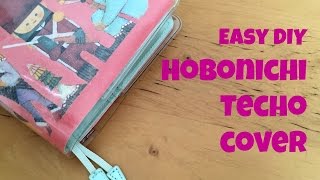 Easy DIY Hobonichi Techo Cover [upl. by Darryn]