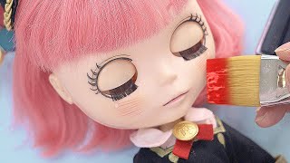 I REPAINT 300 DOLL into anime girl  ANYA from SPY FAMILY [upl. by Gavini]