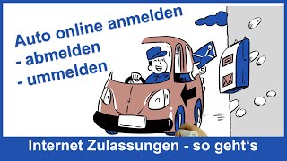 Auto Online anmelden So gehts  Tipps zu iKfz  Auto Online Abmelden amp Auto ummelden Online [upl. by Dietsche240]