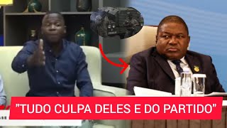 MOÇAMBIQUE Jovem revoltado perde medo e manda recado para Felipe Nyusi e os FRELIMO polícia [upl. by Llenyar]