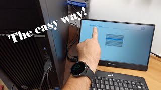 How to enter the Startup Menu on a HP Workstation  The easy way [upl. by Florri]