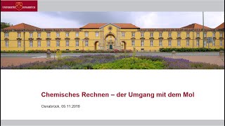 Vorlesung Allgemeine Chemie • Chemisches Rechnen 06 [upl. by Nottnerb439]