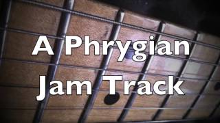 ♫ A Minor Phrygian Mode Groove Backing Track ♫ [upl. by Lledyr274]