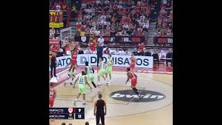 McKissic on another awesome dunk Perhaps the most spectacular player of the Euroleague [upl. by Ahseiat829]