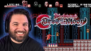 🔴 CASTLEVANIA VIBES with Bloodstained Curse of the Moon Nintendo Switch [upl. by Aihtiekal]