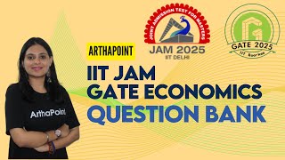 IIT JAM Economics Question Bank  GATE Economics Question Bank  ArthaPoint Mock Test Series [upl. by Mallin]