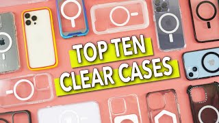 I Tested 42 Clear iPhone 14 Cases  Here Are My Top Picks [upl. by Eireva]