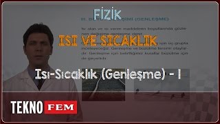 YGSLYS FİZİK  IsıSıcaklık Genleşme  1 [upl. by Alegnat]