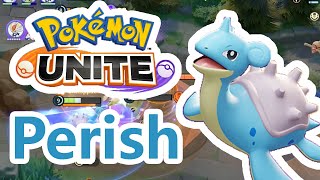 Lapras Perish Song  Pokémon Unite Gameplay [upl. by Noitsuj395]