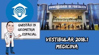 Resolução UNiFOR Medicina  20181  Questão 13 [upl. by Jewell]