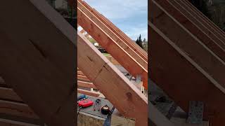 How To Install Roof Rafters The Easy Way [upl. by Winnifred]