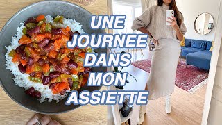 UNE JOURNÉE DANS MON ASSIETTE  RECETTES AVEC DES LÉGUMES DE SAISON amp SÉANCE DE SPORT [upl. by Eetak]