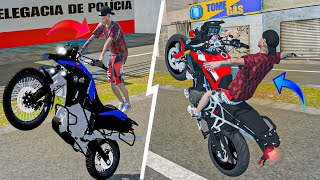 NOVA ATUALIZAÃ‡ÃƒO DO MEU JOGO MENOR DO GRAU COM MOTOS BRASILEIRAS MAPA E MANOBRAS PARA CELULARES [upl. by Mutat518]