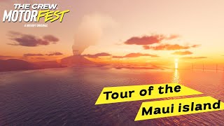 First drive and flyover of the island Tour of the Maui  NEW ISLAND [upl. by Aihsenyt]