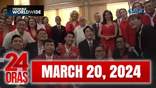 24 Oras Express March 20 2024 HD [upl. by Connett]