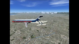 FSX  Out Of Sight Aeromexico Flight 498 [upl. by Ariajaj]