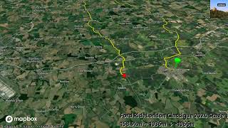 Ford RideLondon Classique 2024 Stage 1  Women  Saffron Walden to Colchester May 24 2024 [upl. by Etteuqal]