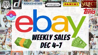 Selling Sports Cards on eBay Weekly Sales December 47 [upl. by Asquith]