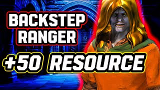 50 Resourcefulness BACKSTEP Ranger Build Dark and Darker [upl. by Pond]