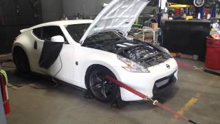 Boosted performance 370z single turbo [upl. by Adnaerb695]