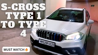 Scross Type 1 to type 4 Modification  A1 Car Accessories  Navi Mumbai [upl. by Hetti999]