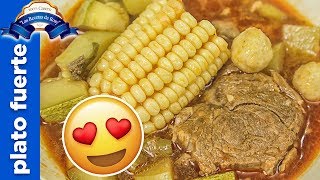 Mole de olla con bolitas de masa 💜💜💜 Las Recetas de Rosy [upl. by Nesaj880]