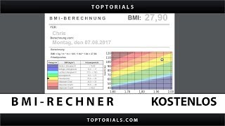 BMI Rechner  schnell und kostenlos [upl. by Reivilo]