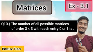 Class 12 Ex 31 Q10 Maths  Ex 31 class 12 maths q10  Question 10 exercise 31 Class 12 [upl. by Mandeville]