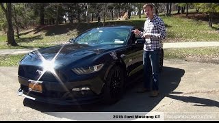 Review 2015 Ford Mustang GT w Roush Exhaust [upl. by Farrison]