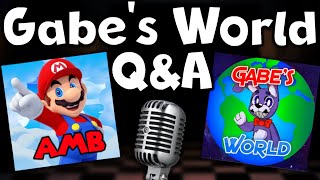 AmazingMarioBros Interviews Gabes World [upl. by Htebsil]