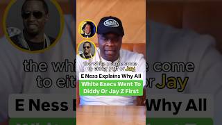 ENess Explains Why All White Executives Went To Diddy Or Jay Z First [upl. by Mcclain]