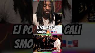 EJ Power vs Cali Smoov  Philippines vs USA  Rap Battle  Reaction [upl. by Higbee]