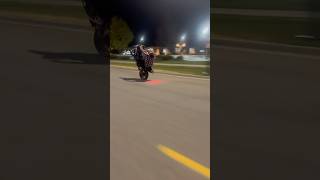 Standup street bike wheelie [upl. by Kamila]