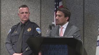 WATCH  Akron Mayor Shammas Malik holds briefing with updates on violent crime statistics [upl. by Norabal774]