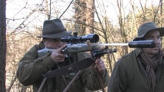 Muntjac stalking with Gilchrist and Roy the Chuckle Brothers go hunting [upl. by Gilroy134]