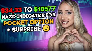 MACD INDICATOR EXPLAINED HOW TO USE FOR BINARY OPTIONS  Macd strategy for Pocket Option [upl. by Eugenio]