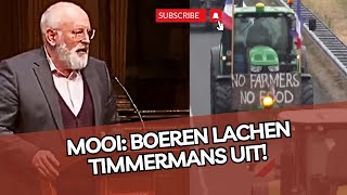 Mooi De boeren LACHEN Timmermans uit Door boeren heb jij eten op je bord [upl. by Oirasan]