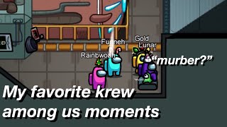 ✨My favorite krew among us moments✨ [upl. by Nilya]