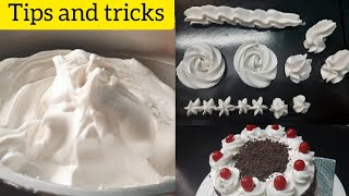 Whipping cream in tamil  How to whip cream perfectly in tamil  how to make whipping cream [upl. by Yllatan442]