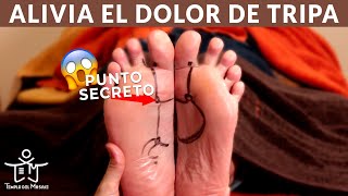 REFLEXOLOGIA PODAL para el SISTEMA DIGESTIVO 👣 Alivia el DOLOR de ESTÓMAGO [upl. by Karlyn]