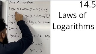 Edexcel AS Level Maths 145 Laws of Logarithms [upl. by Gnilrad]