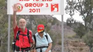 EndtoEnd 3 finishes the Heysen Trail with the Friends of the Heysen Trail August 2011 [upl. by Gnoz991]