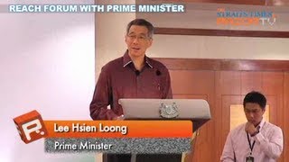 Beware quotAstroturfingquot campaigns PM Lee REACH Forum Pt 2 [upl. by Geraldina]